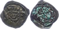 Regensburg-herzogliche und bischöfliche Mzst. Pfennig Albrecht I. oder Wilhelm II. 1349-1417. -