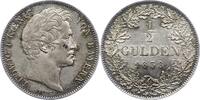 Bayern 1/2 Gulden Ludwig I. 1825-1848. -