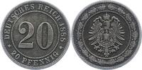 Kleinmünzen 20 Pfennig -