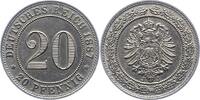 Kleinmünzen 20 Pfennig -