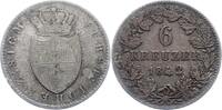 Hohenzollern-Sigmaringen 6 Kreuzer Karl 1831-1848. -