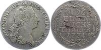 Brandenburg-Preußen 1/3 Taler Friedrich II. 1740-1786. -