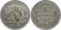 Baden-Durlach 6 Kreuzer Leopold 1830-1852. -