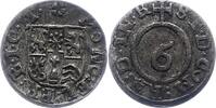 6 Heller 1688-1701 Brandenburg-Preußen Friedrich III. 1688-1701. Sehr schön +