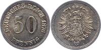 50 Pfennig 1876  A Kleinmünzen  Fast Stempelglanz