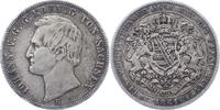 Sachsen-Albertinische Linie Taler Johann 1854-1873. -