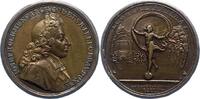Bronzemedaille 1712 Köln-Erzbistum Josef Klemens von Bayern 1688-1723. Randfehler, fast sehr schön