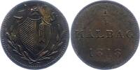 Frankfurt-Stadt 1/4 Halbag #20#Judenpfennige. -