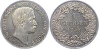 Baden-Durlach Gulden Friedrich I. 1852-1907. -