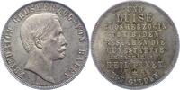 Baden-Durlach Gedenkgulden Friedrich I. 1852-1907. -