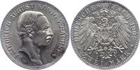 Sachsen 2 Mark Friedrich August III. 1904-1918. -