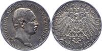 Sachsen 2 Mark Friedrich August III. 1904-1918. -
