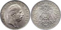 Sachsen 2 Mark Georg 1902-1904. -