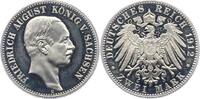 Sachsen 2 Mark Friedrich August III. 1904-1918. -