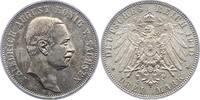 Sachsen 3 Mark Friedrich August III. 1904-1918. -