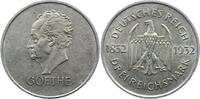 3 Mark 1932  F Weimarer Republik  Winz. Kratzer, fast vorzüglich