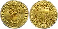 Trier-Erzbistum Goldgulden Gold Kuno II. von Falkenstein 1362-1388. -