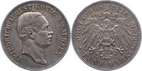 Sachsen 5 Mark Friedrich August III. 1904-1918. -