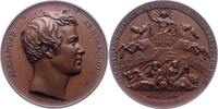 Personenmedaillen Bronzemedaille Humboldt, Alexander Freiherr von 1769 Berlin, +1859 Berlin, Naturforscher und Begründer der phys. Geografie. -