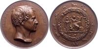 Personenmedaillen Bronzemedaille Humboldt, Alexander Freiherr von 1769 Berlin, +1859 Berlin, Naturforscher und Begründer der phys. Geografie. -