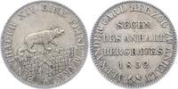 Anhalt-Bernburg Ausbeutetaler Alexander Carl 1834-1863. -