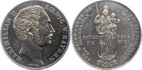 Bayern Doppelgulden Maximilian II. Joseph 1848-1864. -