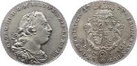 Braunschweig-Calenberg-Hannover 1/6 Taler Reichsfuß Feinsilber 1 Georg III. 1760-1820. -