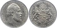 Taler 1866 Württemberg Karl 1864-1891. Winz. Kratzer, sehr schön +