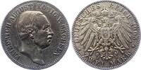 Sachsen 2 Mark Friedrich August III. 1904-1918. -