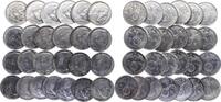 Drittes Reich Komplette Serie 5 Mark Hindenburg mit HK -