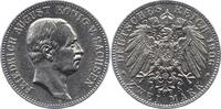 Sachsen 2 Mark Friedrich August III. 1904-1918. -