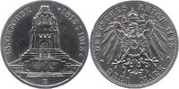 Sachsen 3 Mark Friedrich August III. 1904-1918. -