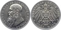 3 Mark 1908  D Sachsen-Meiningen Georg II. 1866-1914. Sehr schön - vorzüglich