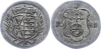Pfennig 1681  CF Sachsen-Albertinische Linie Johann Georg III. 1680-1691. Sehr schön +