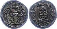 Sachsen-Albertinische Linie Pfennig Friedrich August I. 1694-1733. -