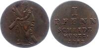 Braunschweig-Calenberg-Hannover Ausbeute Cu Pfennig Georg III. 1760-1820. -