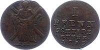 Braunschweig-Calenberg-Hannover Pfennig Georg III. 1760-1820. -