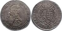 Sachsen-Albertinische Linie Wechseltaler Johann Georg II. 1656-1680. -