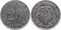 Kleinmünzen 20 Pfennig -