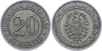 Kleinmünzen 20 Pfennig -
