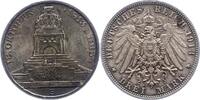 Sachsen 3 Mark Friedrich August III. 1904-1918. -