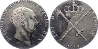 Kronentaler 1816 Bayern Maximilian I. Joseph 1806-1825. Rand bearbeitet, Kratzer, sehr schön