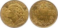 Schweiz-Eidgenossenschaft 10 Franken Gold -