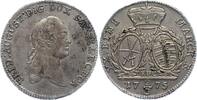 Sachsen-Albertinische Linie 2/3 Taler Friedrich August III. 1763-1806. -