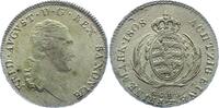 Sachsen-Albertinische Linie 1/6 Taler Friedrich August I. 1806-1827. -