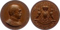 Bronzemedaille 1885 Personenmedaillen Bismarck, Otto von *1815, +1898. Flecken, vorzüglich +
