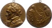 Bronzemedaille  Personenmedaillen Goethe, Johann Wolfgang von *1749 Frankfurt, +1832. AM Henkel, sehr schön
