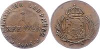 Bayern Kreuzer für Tirol 1 Maximilian I. Joseph 1806-1825. -