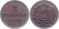Bayern 2 Pfennig Maximilian II. Joseph 1848-1864. -
