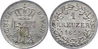 Bayern 1 Kreuzer Maximilian II. Joseph 1848-1864. -